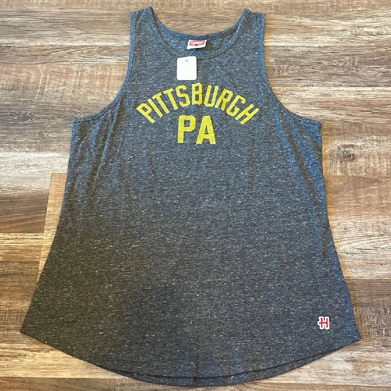 Homage Pittsburgh PA razor Back Women’s Tank Top size Large Elegant Hoodies & Sweatshirts