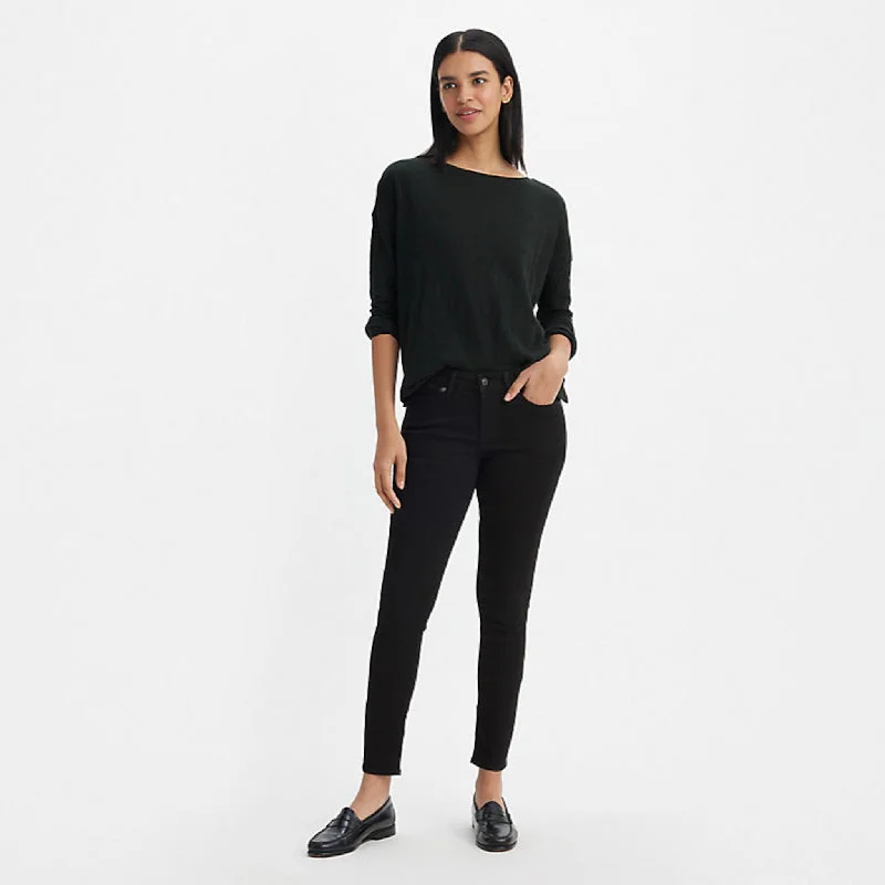 Levi's 711 Skinny Women's Jeans - Soft Black