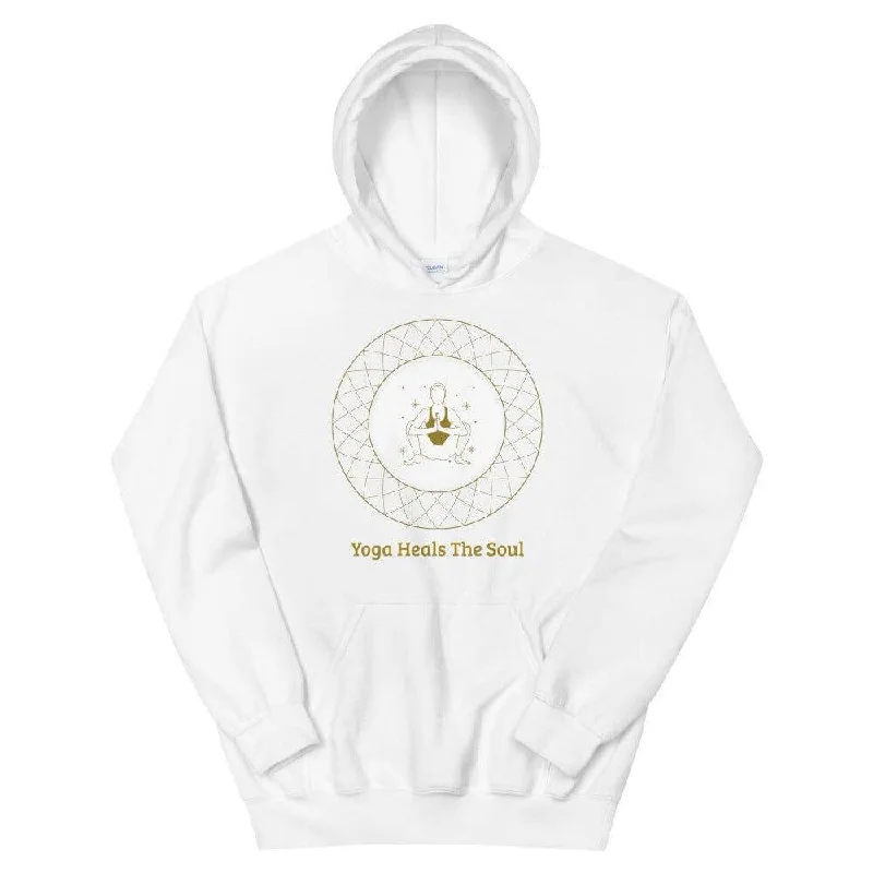 Yoga Heals The Soul Statement Hoodie Women’s Hoodie Sweater