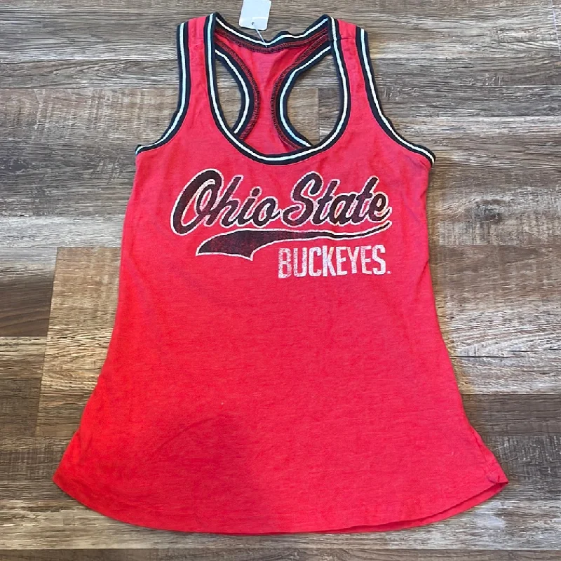 NCAA Ohio State Buckeyes Razor back Tank Top Women’s size Small Cozy Winter Sweatshirt