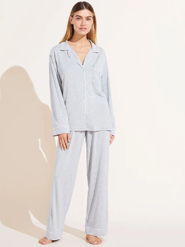 Gisele Long PJ Set Breathable cotton pajama sets