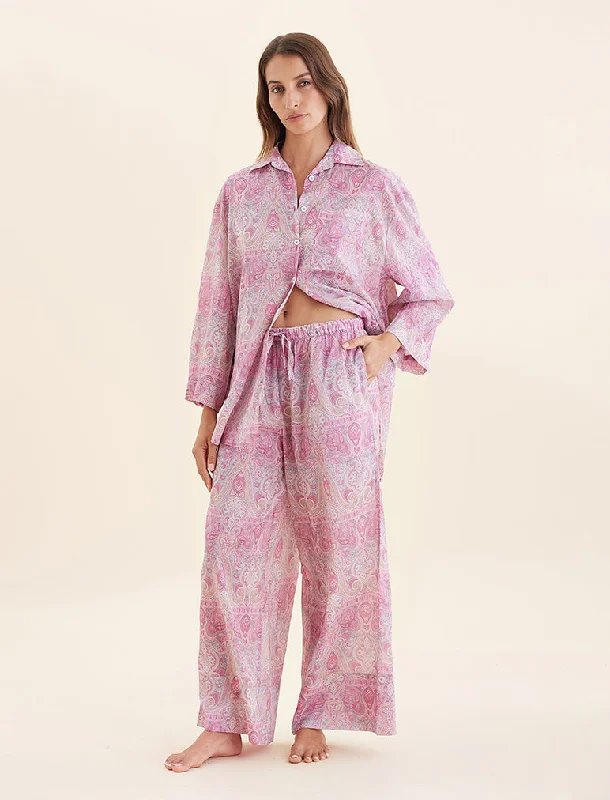 Nahla Full Length PJ Set Pajama sets with pockets