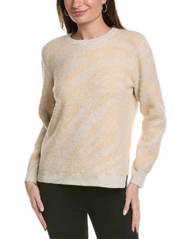 Anne Klein Crewneck Sweater Zara sweaters