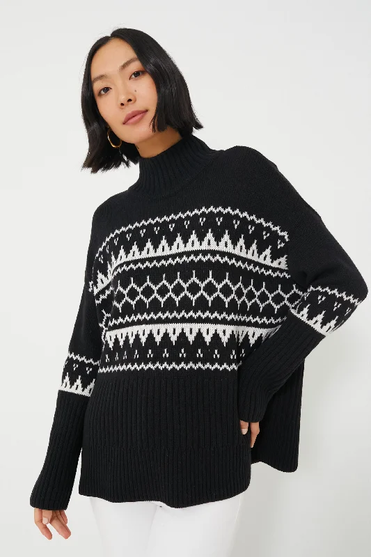 Black Pine Knit Sweater Best sweaters for cold weather