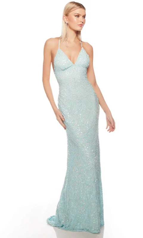 Alyce Paris 88009 - Open Back Beaded Evening Dress Girls' party dresses