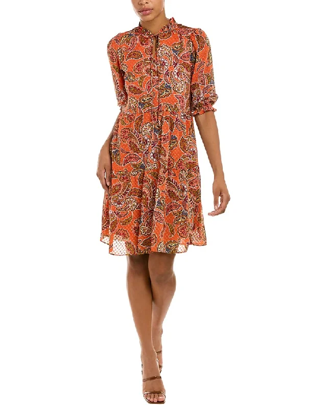 Nanette Lepore Paisley Mini Dress Camo Mini Skirt