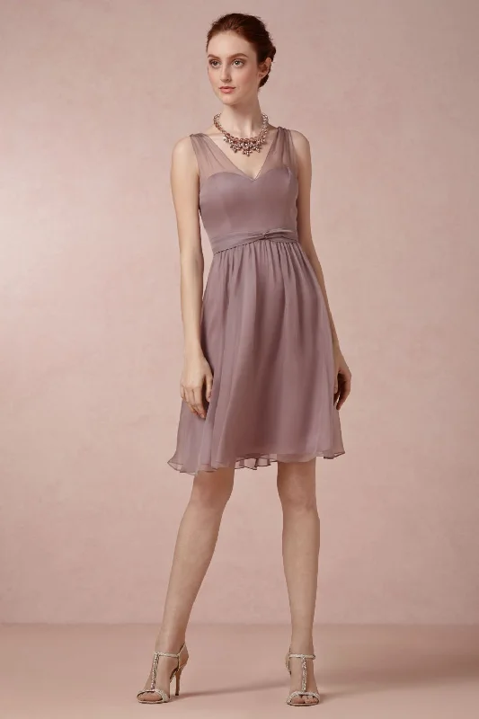 BHLDN AINSLEY DRESS DUSTY MAUVE Sequin unclassified dresses