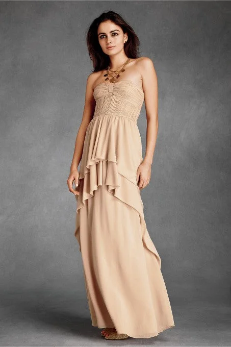 BHLDN Aqueous Column Dress Sleeveless unclassified dresses