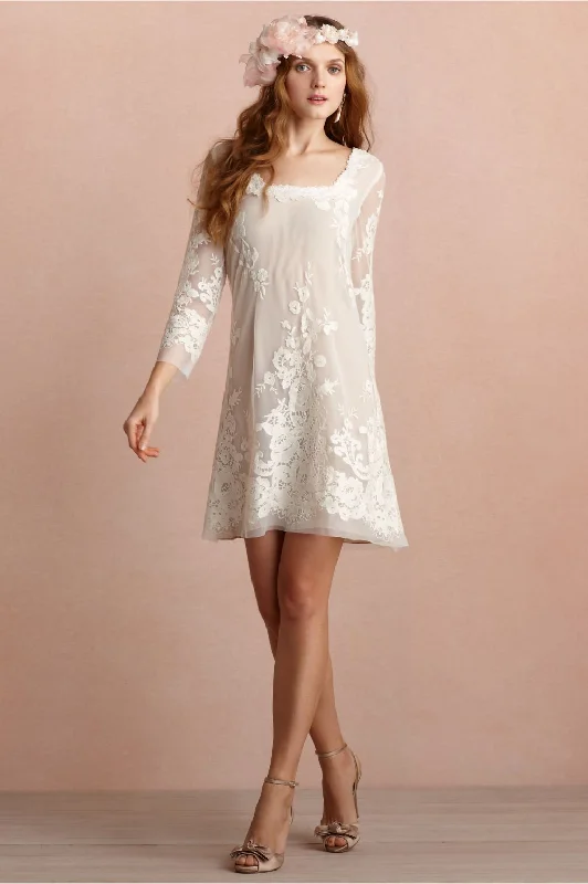 BHLDN Baby Doll Dress Ruffled unclassified dresses