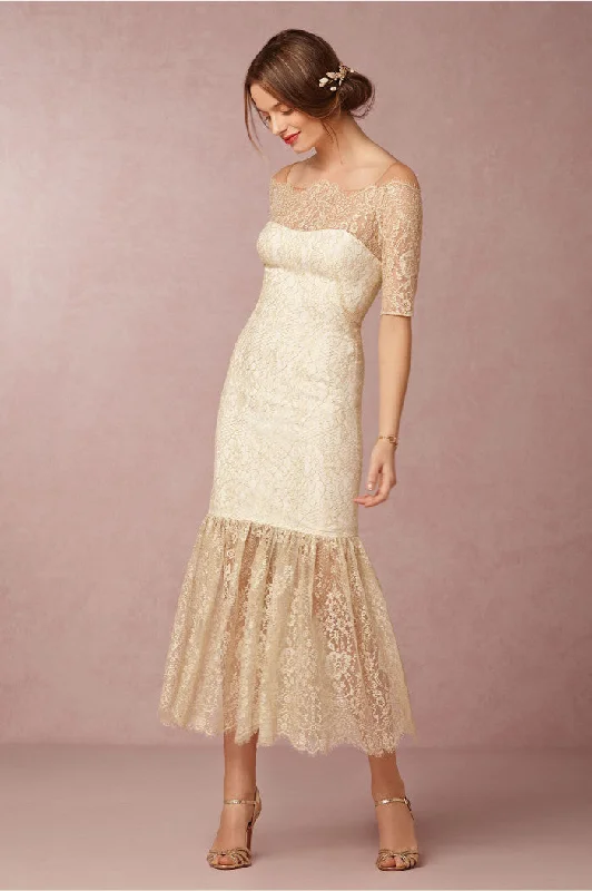 BHLDN BHLDN Mia Gown Tiered unclassified dresses