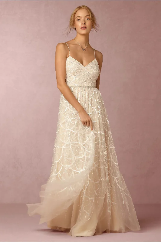 BHLDN Gianna Gown by Etoile Polka dot unclassified dresses