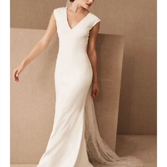 BHLDN Badgley Mischka Sawyer Gown Chiffon unclassified dresses