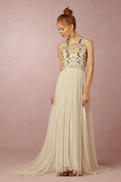 BHLDN BHLDN Paulette Dress by Needle & Thread Backless unclassified dresses