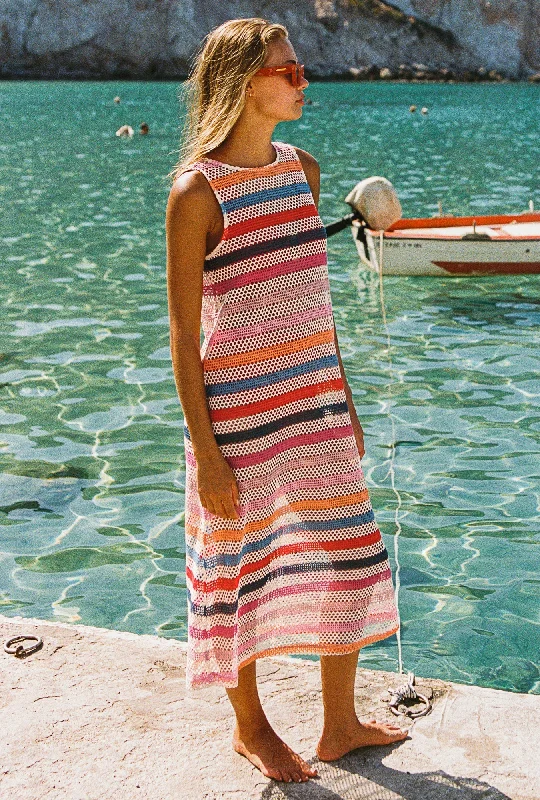 Poolside Dress In Summer Stripe Engagement unclassified dresses