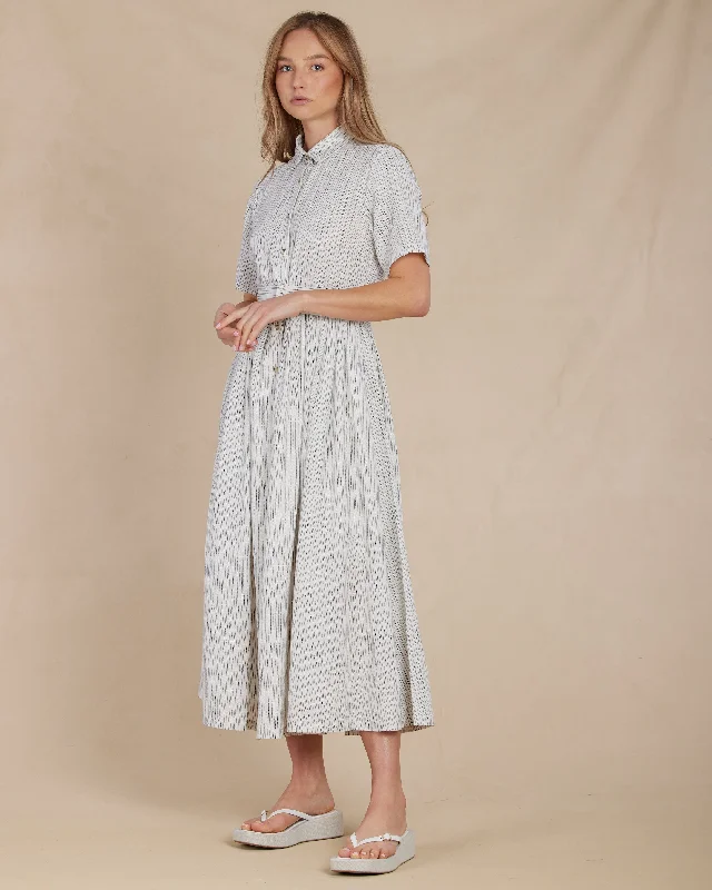 Renata Stripe Linen Dress - Marino Sexy unclassified dresses