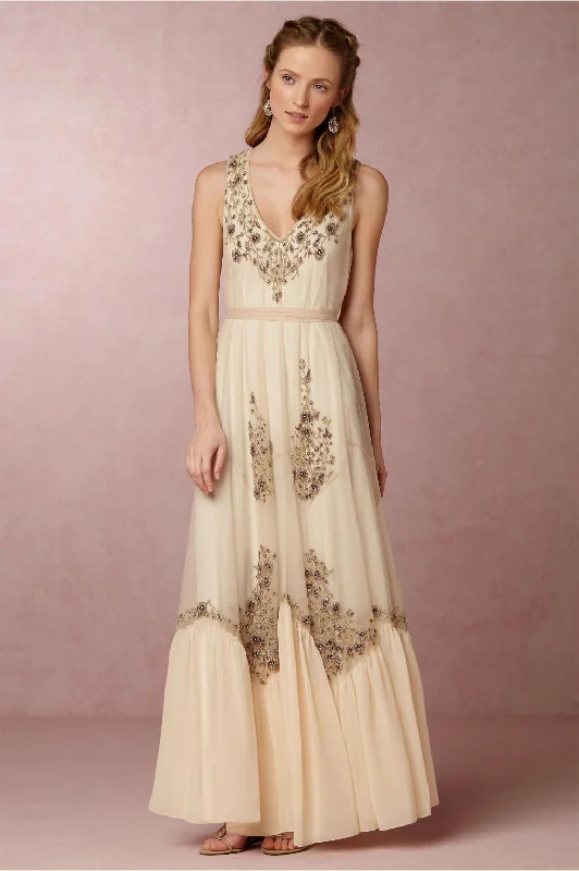 BHLDN Gayle Dress Chiffon unclassified dresses