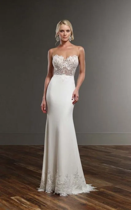 Other Martina Liana 775 - Sexy Illusion Lace Lace Bridesmaid Gown